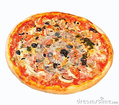 Wonderful pizza Stock Photo