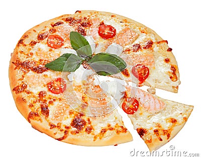 Wonderful pizza Stock Photo