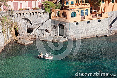Wonderful villa close to Portofino - Italy Editorial Stock Photo