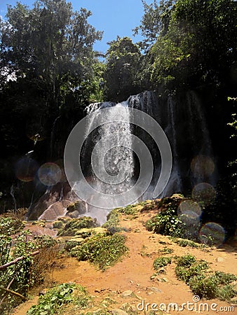 Wonderful waterfalls Stock Photo