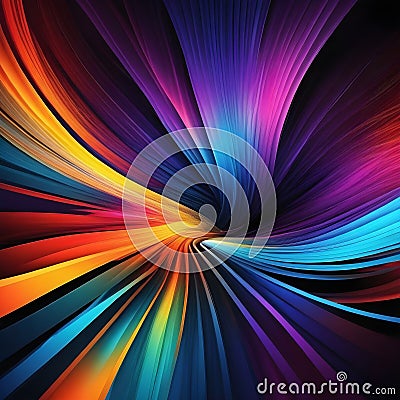 wildly vibrant, lively, abstract background made of wall paper Stock Photo