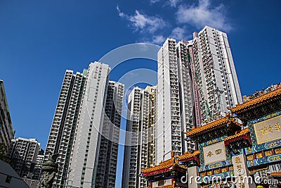 Wong Tai Sin temple Stock Photo