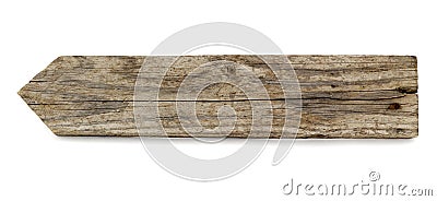 Wood arrow Stock Photo