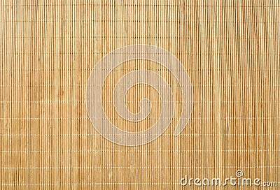 Wood Bamboo Mat Texture Background Stock Photo