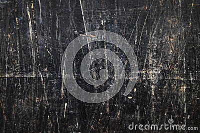 Wood black detail from scratces texture Stock Photo