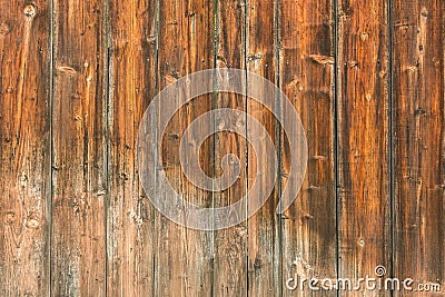 Wood Board Fence Stock Photo