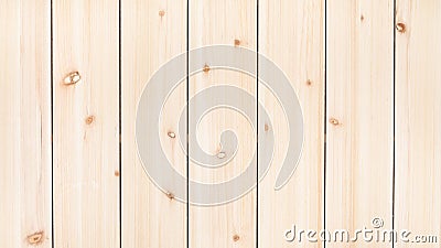Wood board from vertical narrow pine planks Stock Photo