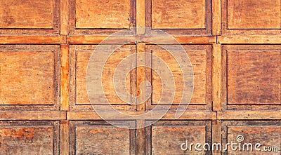 Wood brown door blank background texture Stock Photo