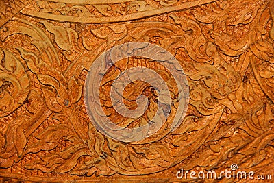 Wood carving Stock Photo