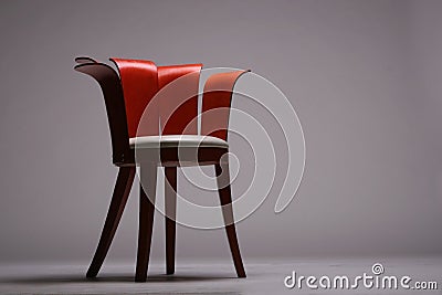 Wood chair Stock Photo