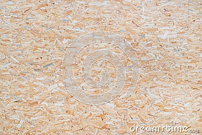 Wood chip board texture, oriented strand board or OSB Stock Photo