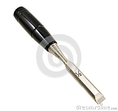 Wood Chisel Stock Photo