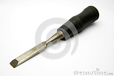 Wood Chisel Stock Photo