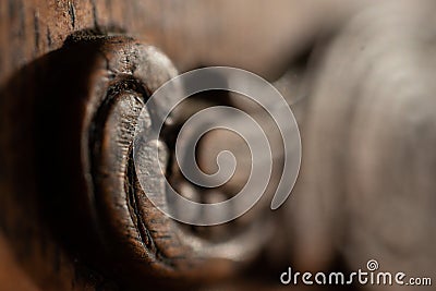 wood close up forniture elegant and craft texture background Stock Photo