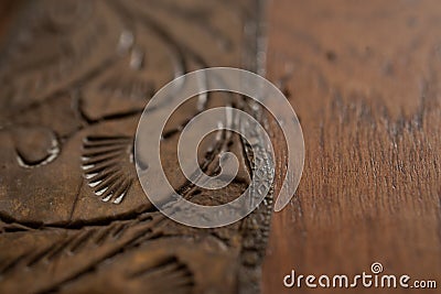 wood close up forniture elegant and craft texture background Stock Photo