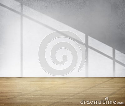 Wood Concrete Corner Background Wallpaper Texture Concept Stock Photo