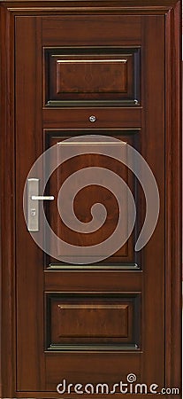 High Definition Wood door Stock Photo