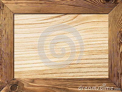 Wood Frame Stock Photo