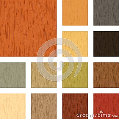 Wood grain texture Vector Illustration