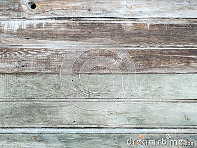 Wood grey and brown horizontal plank wall Stock Photo