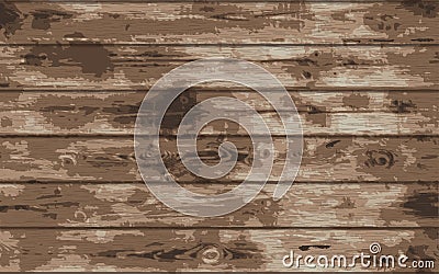 Wood grunge texture. Wooden plank background. Vector Eps10 illustration. Vector Illustration