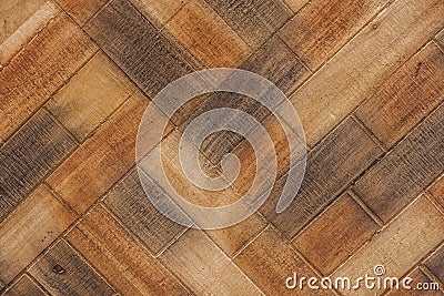 Wood inlay diagonal pattern Stock Photo