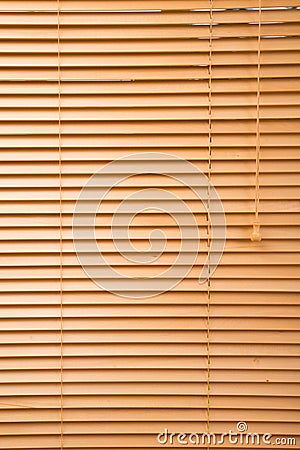 Wood jalousie close up Stock Photo