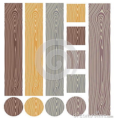 Wood. Oak tree. Tree. Vector Vector Illustration