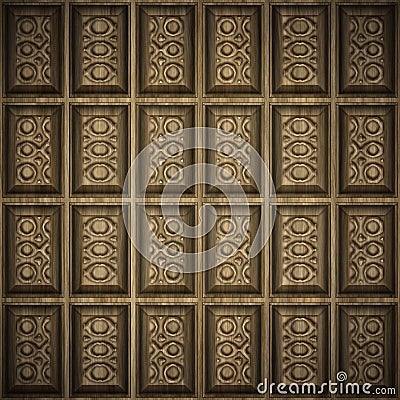 Wood panels Vector Illustration