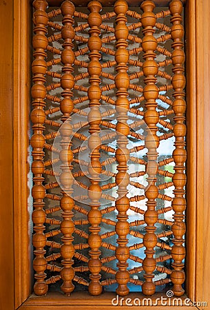 Wood pattern texture, part of the door Stock Photo