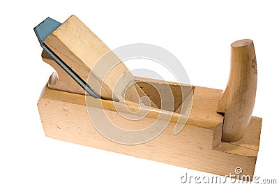 Wood planer Stock Photo