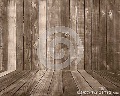 Wood Plank Background Backdrop With Floor Stock Photo