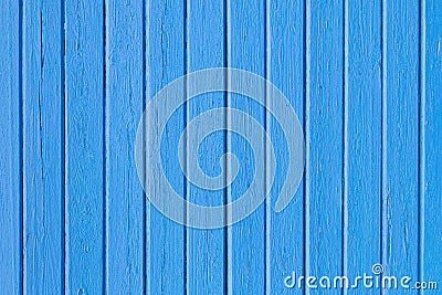 Wood plank blue paint background Stock Photo