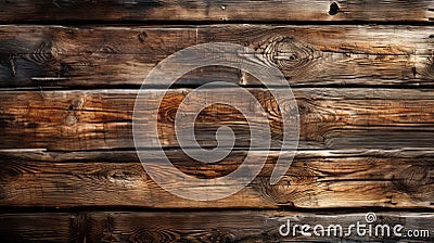 A wood planks with knots texture Stock Photo