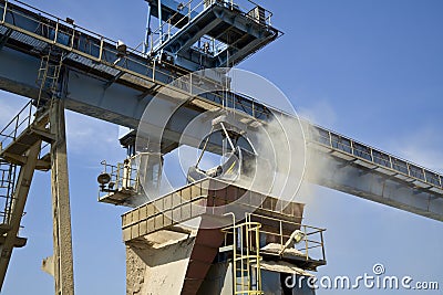 Wood sawdust Stock Photo