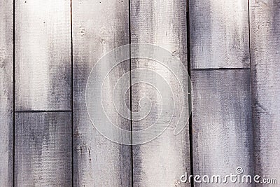 Wood Slats Grey Vertical Background Stock Photo