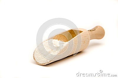 Wood spoon Stock Photo