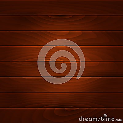 Brown wood texture background Vector Illustration