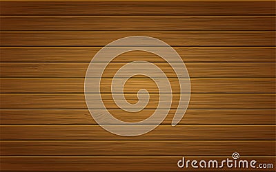 Wood texture. Cartoon wall of wood planks Vector Illustration