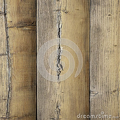 Wood texture vertical ridges Stock Photo