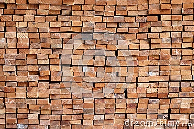 Wood timber construction material for background and texture. Stock Photo