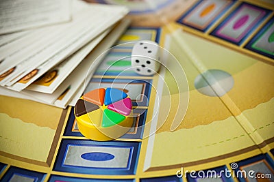 Trivial Pursuit 20th Anniversary Edition Editorial Stock Photo