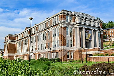 Woodburn Hall at West Virginia University Editorial Stock Photo