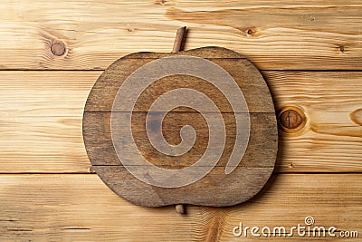 Wooden Apple Stock Photo