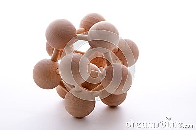 Wooden Balls Stock Photo