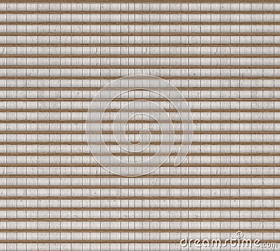 Wooden beams on white boards. Top view. 3D visualization. Seamless texture. Stock Photo