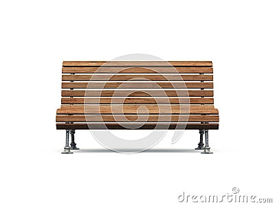 Wooden bench Stock Photo