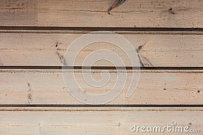 Wooden board plank wall panel horisontal pattern backdrop Stock Photo