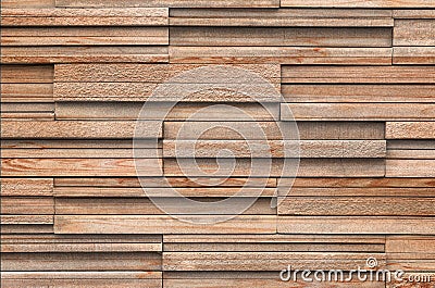 Wooden bricks slate wall texture background Stock Photo