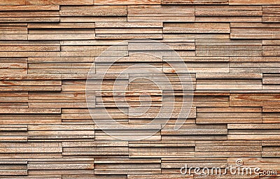 Wooden bricks slate wall texture backgrounds Stock Photo